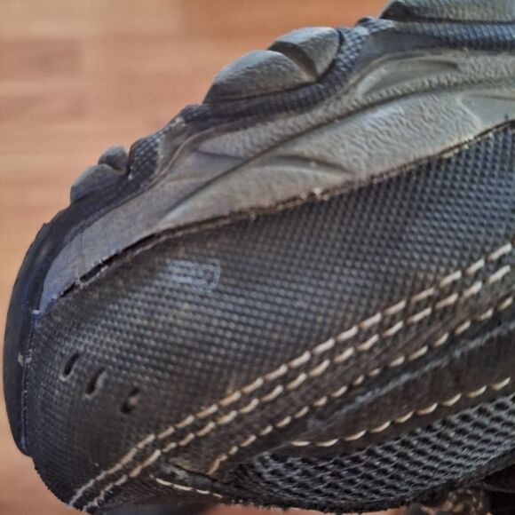 Skechers Mens After Burn Sneakers Black Outdoors Hiking Work Classic Size 10 - Picture 5 of 6